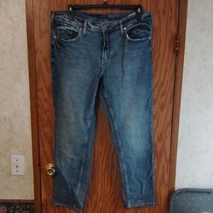 Silver Jeans Beau Blue Denim